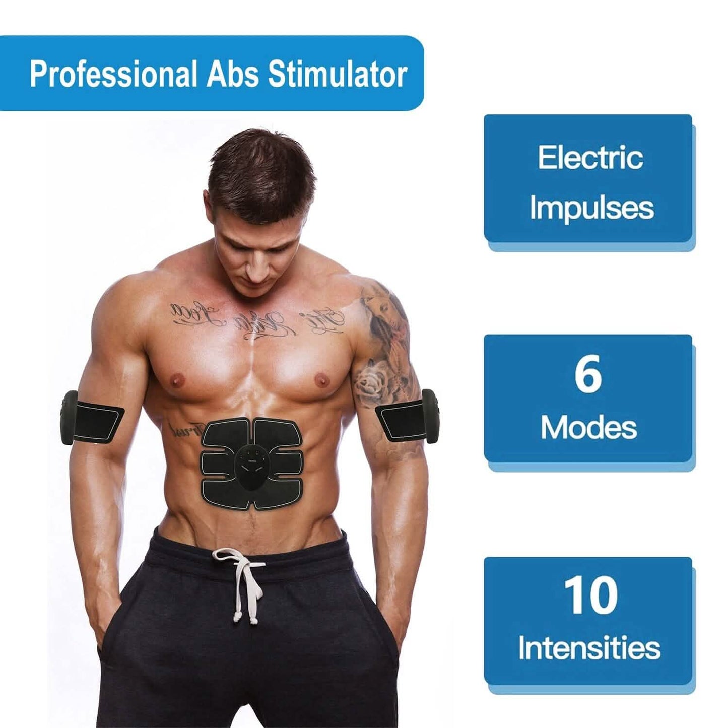 Smart Abs Stimulator Muscle Toning Belt Trainer DailySale