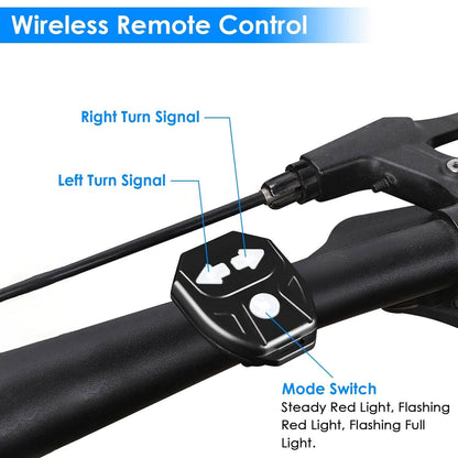 Smart Bike Tail Light USB Rechargeable LED Bicycle Rear Light DailySale