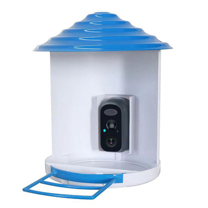 Smart Bird Feeder with Solar Powered Camera 1080P HD AI Identify PIR DailySale
