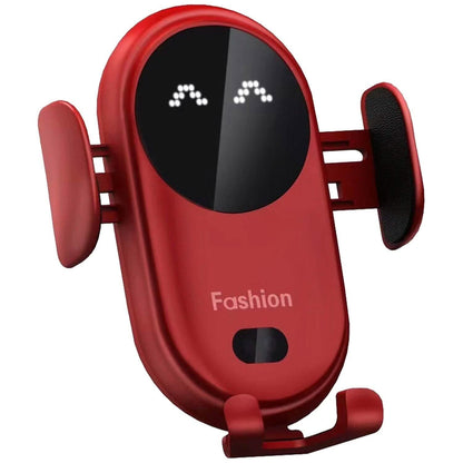 Smart Car Wireless Charger Auto Sensing Phone Holder 10W Qi Fast Charging Air Vent DailySale