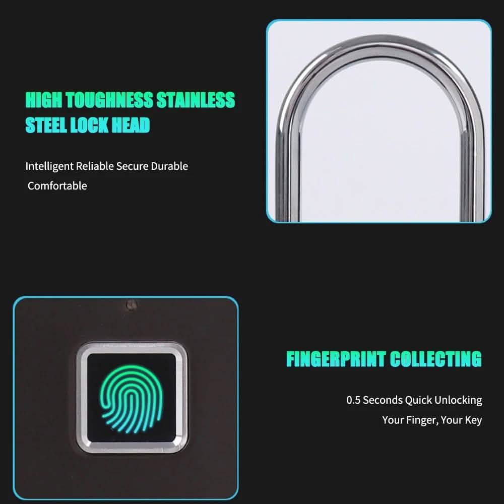 Smart Fingerprint Small Size Cabinet Dormitory Anti-theft Lock DailySale
