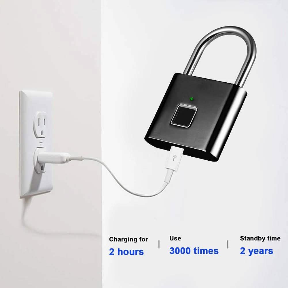 Smart Fingerprint Small Size Cabinet Dormitory Anti-theft Lock DailySale