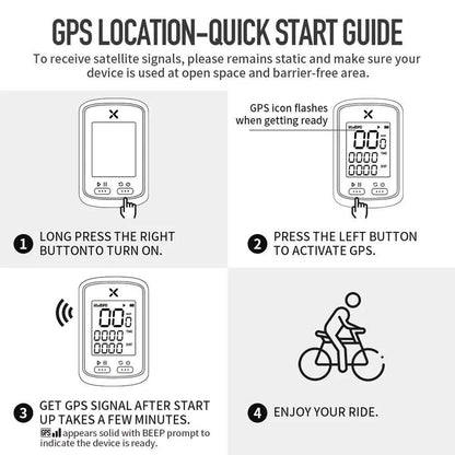 Smart GPS Cycling Computer Wireless Bike Computer DailySale