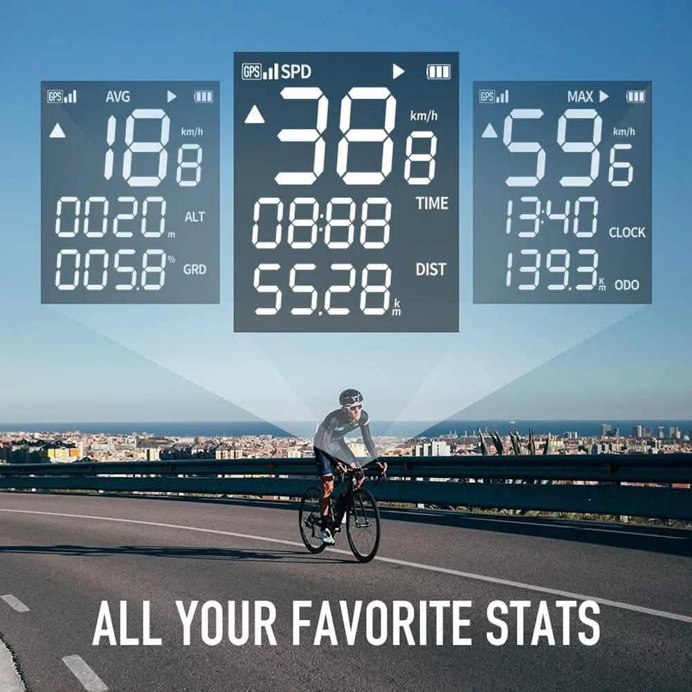Smart GPS Cycling Computer Wireless Bike Computer DailySale