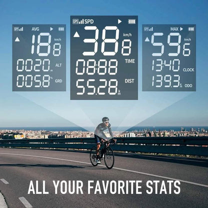 Smart GPS Cycling Computer Wireless Bike Computer DailySale