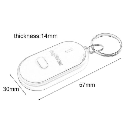 Smart Key Finder Anti-Lost Whistle Sensors Keychain DailySale