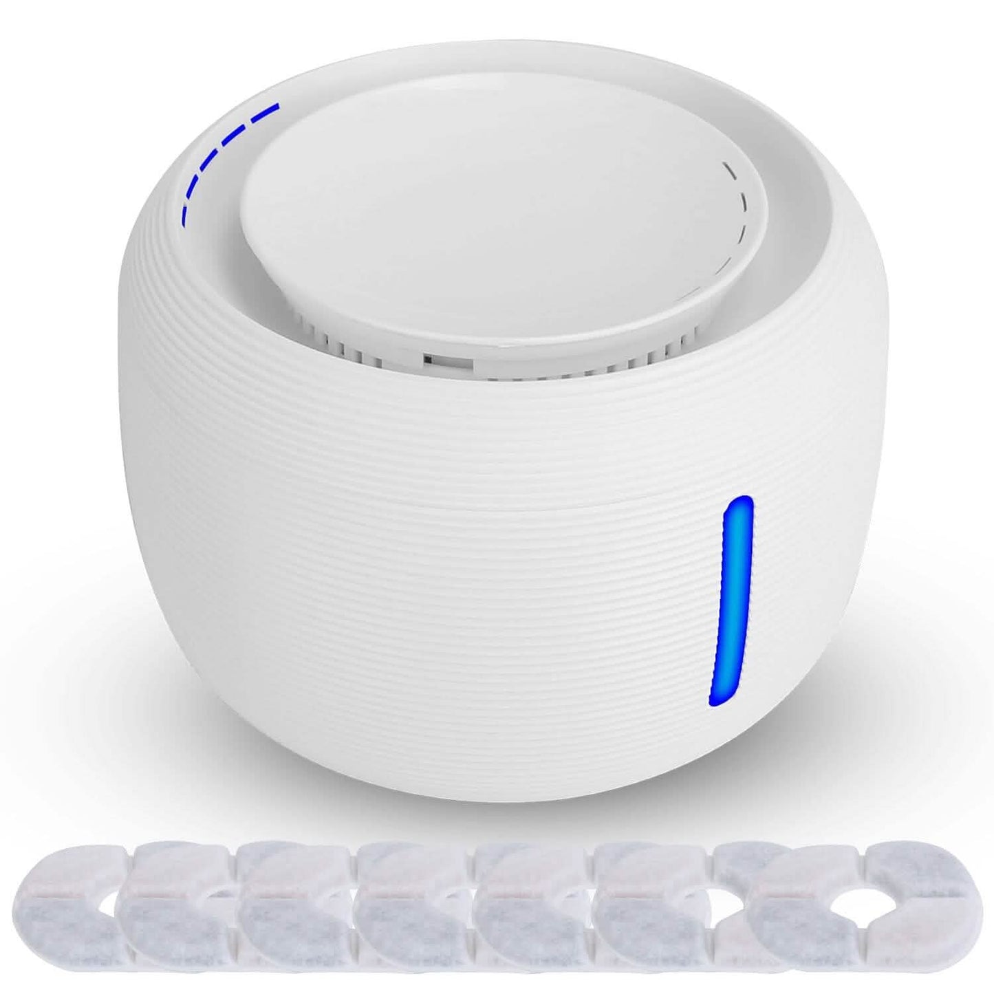 Smart Pet Drinking Fountain with LED Light 7-Pack Replaceable Water Filters DailySale