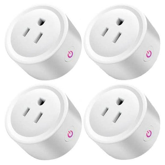 Smart Plug WiFi Socket Power Monitor Timing Function Tuya SmartLife APP Control Works With Alexa Google Assistant DailySale