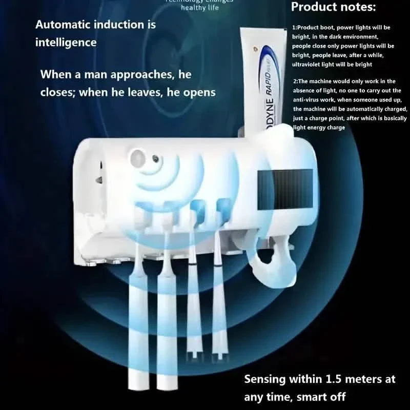 Smart Wall-Mounted Toothbrush UV Sterilizer DailySale