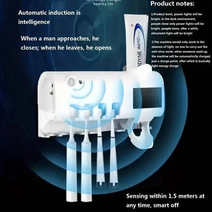 Smart Wall-Mounted Toothbrush UV Sterilizer DailySale