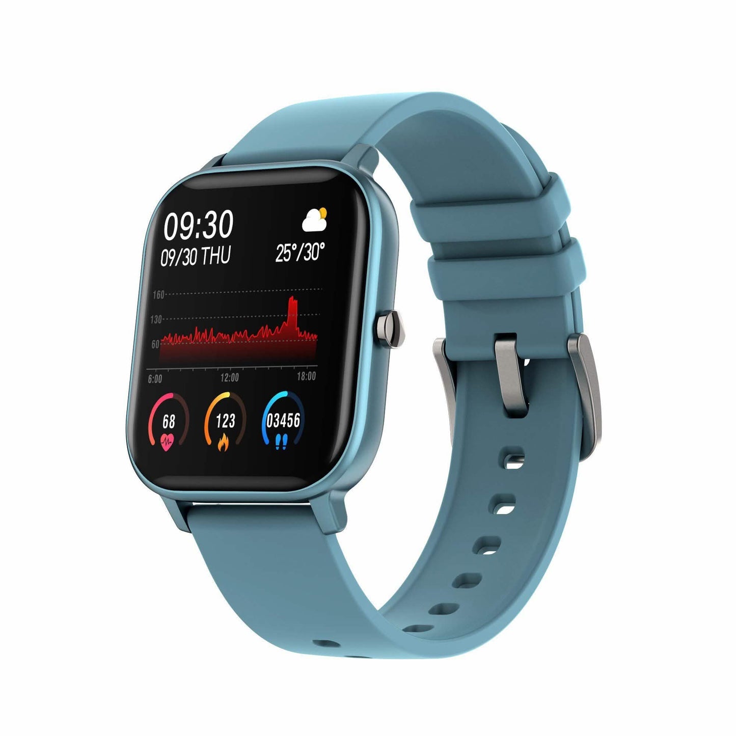 Smart Watch Fitness Tracker with Heart Rate, Blood Pressure, Blood Oxygen, Sleep Tracking & More DailySale