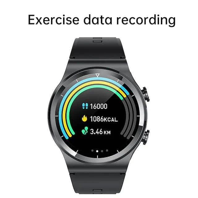 Smart Watch with Earbuds 1.28 inch Waterproof Bluetooth Fitness Watch DailySale