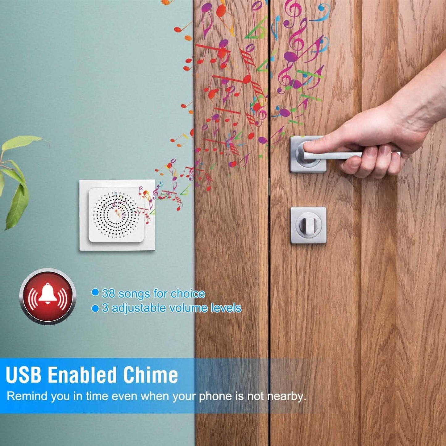Smart Wireless Wi-Fi Video Security Doorbell DailySale