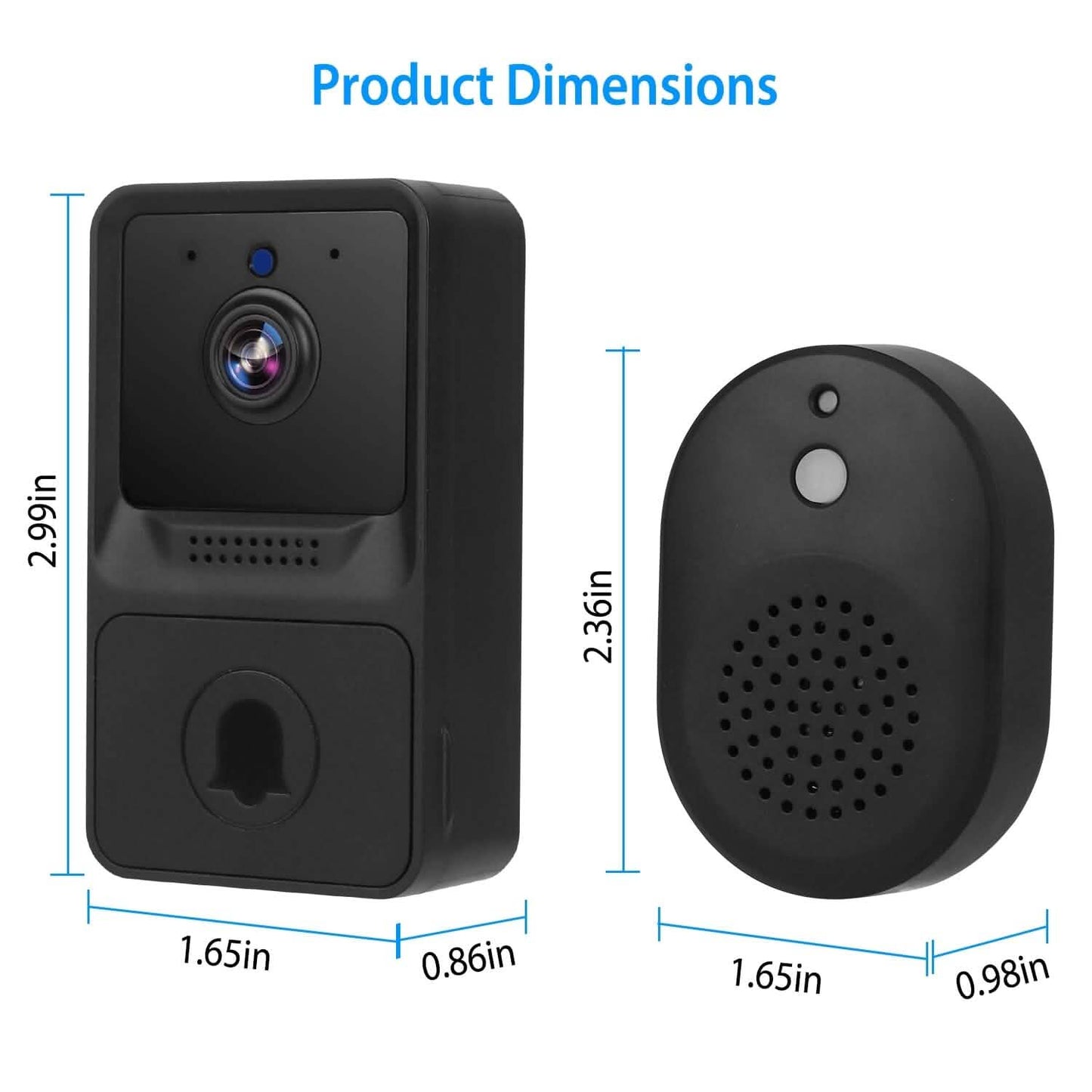 Smart Wireless WiFi Ring Doorbell DailySale