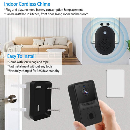 Smart Wireless WiFi Ring Doorbell DailySale