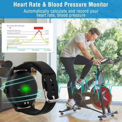 Smartwatch Fitness Tracker 1.08" Touch Screen DailySale