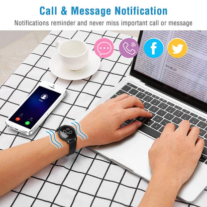 Smartwatch Fitness Tracker 1.08" Touch Screen DailySale