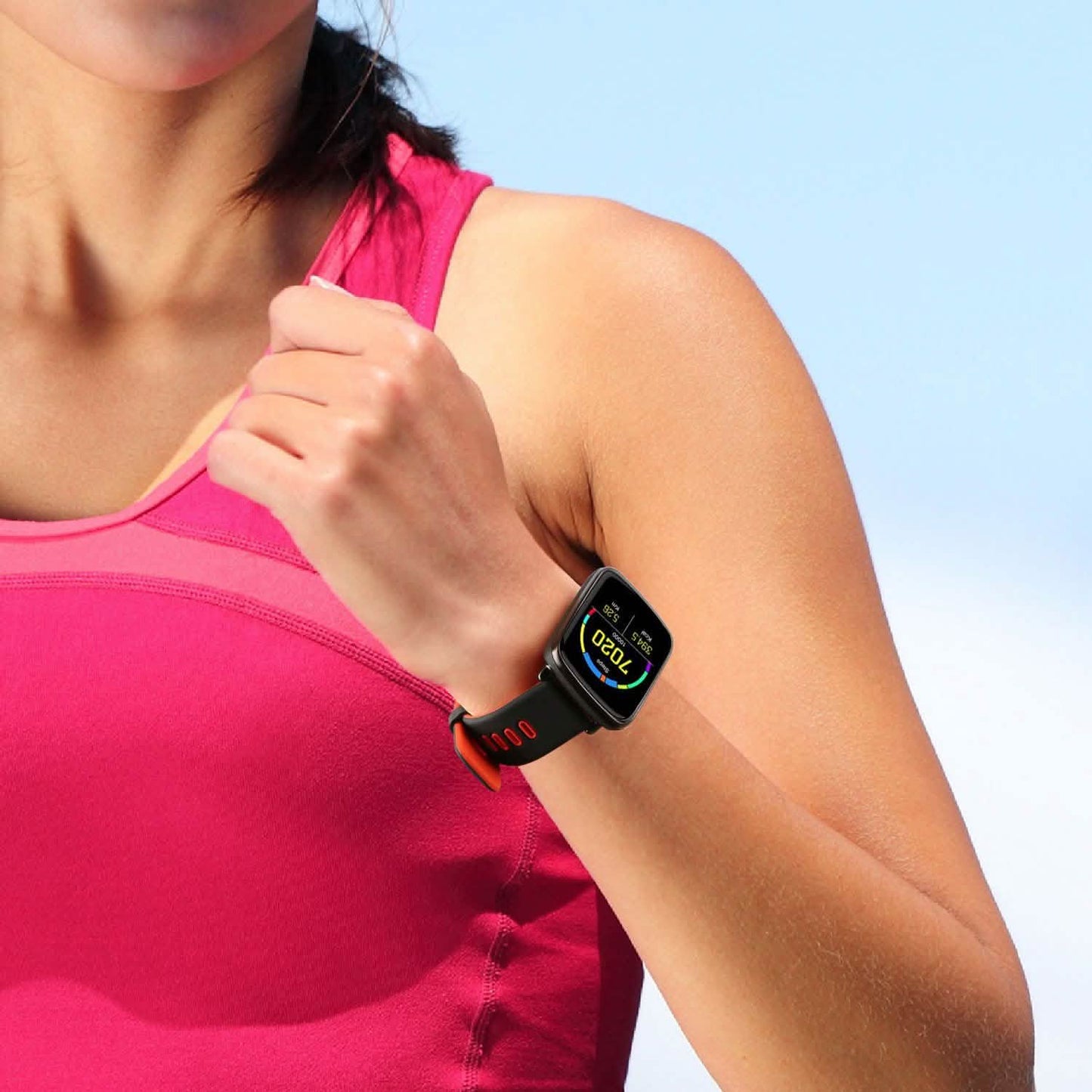 Smartwatch Fitness Tracker with Heart Rate Monitor DailySale