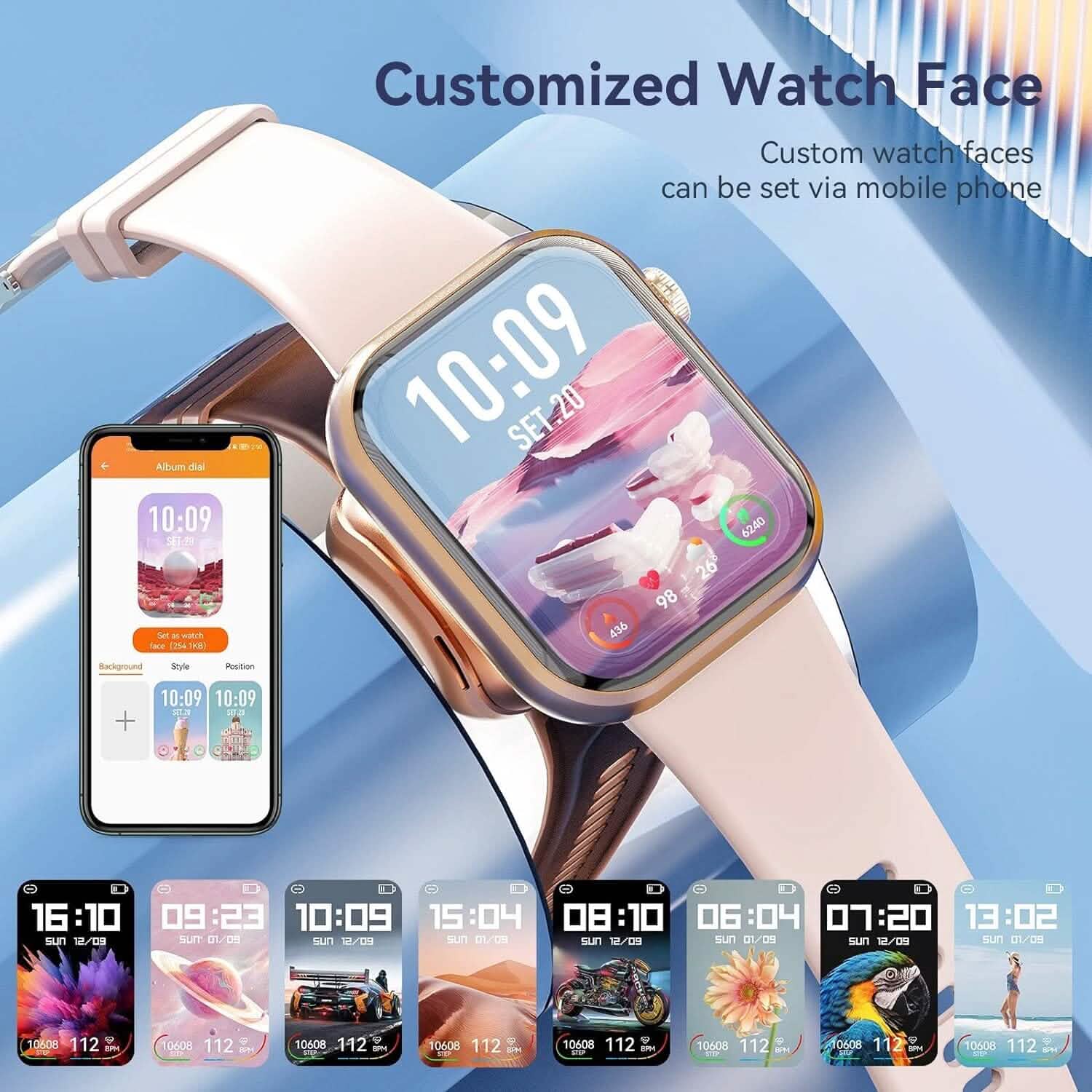 Smartwatch Sport Mode Pink  (Refurbished) DailySale