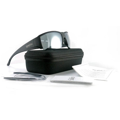 Smith Men's Sunglasses Captains Choice Polarized Matte Black Polarized DL5 RT DailySale