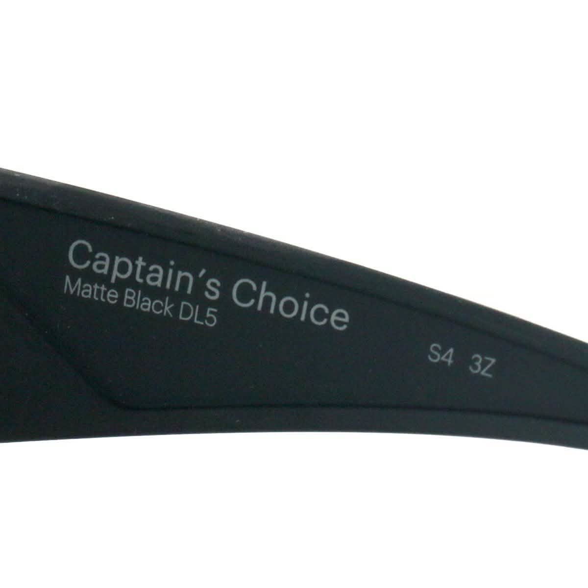 Smith Men's Sunglasses Captains Choice Polarized Matte Black Polarized DL5 RT DailySale