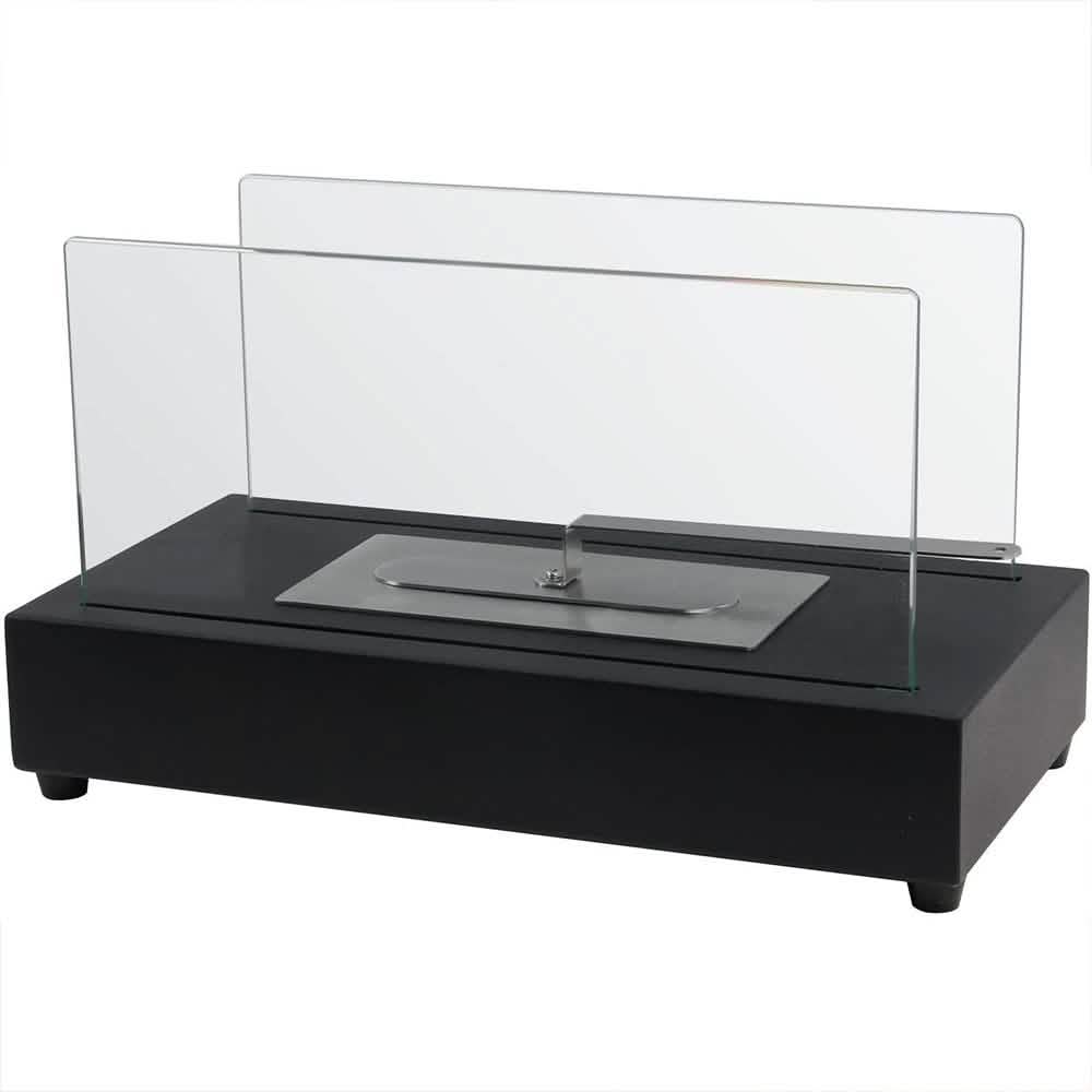 Smokeless Bio-Ethanol Tabletop Fireplace DailySale