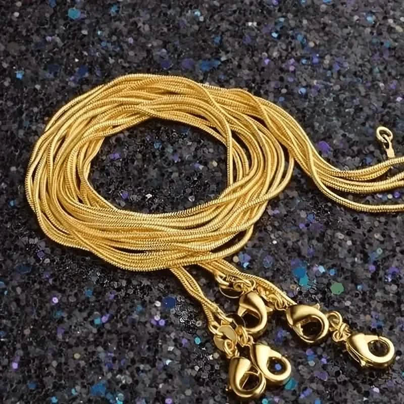 Snake Chain Necklace For Men And Women DailySale