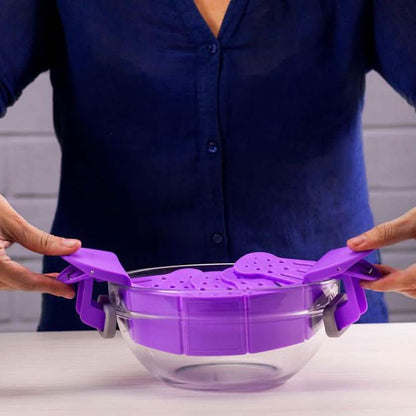 Snapbit Hands-Free Strainer for Pots, Pans & Bowls DailySale