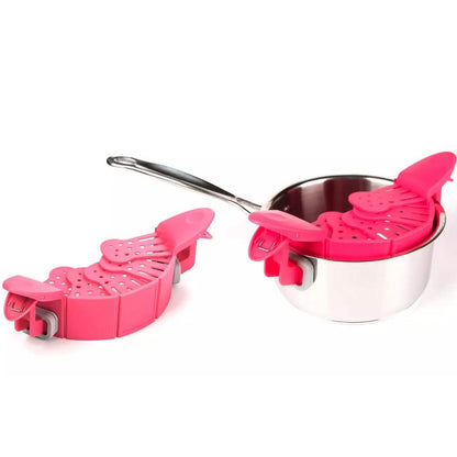 Snapbit Handsfree Strainer Fits All Size Pot, Pan, or Bowl DailySale