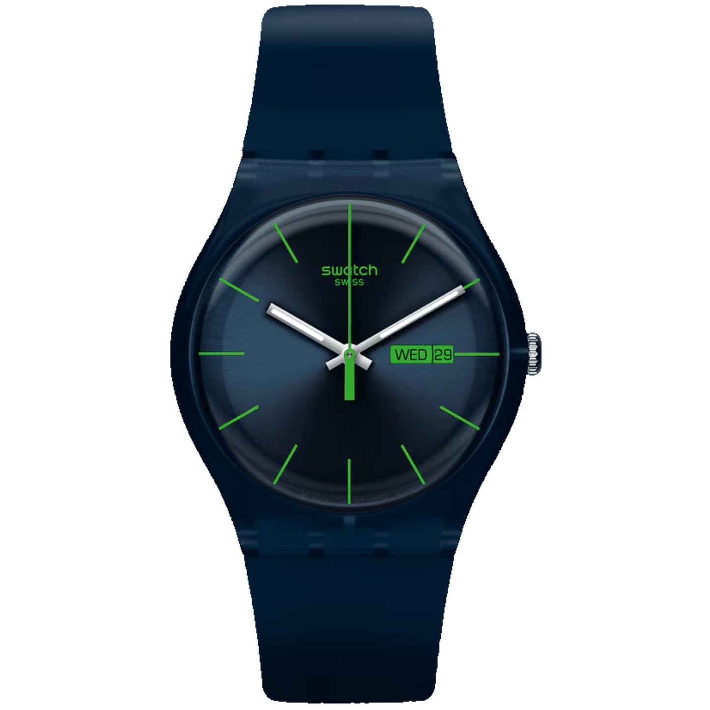 Swatch Men's Originals New Gent Blue Rebel Bids.com