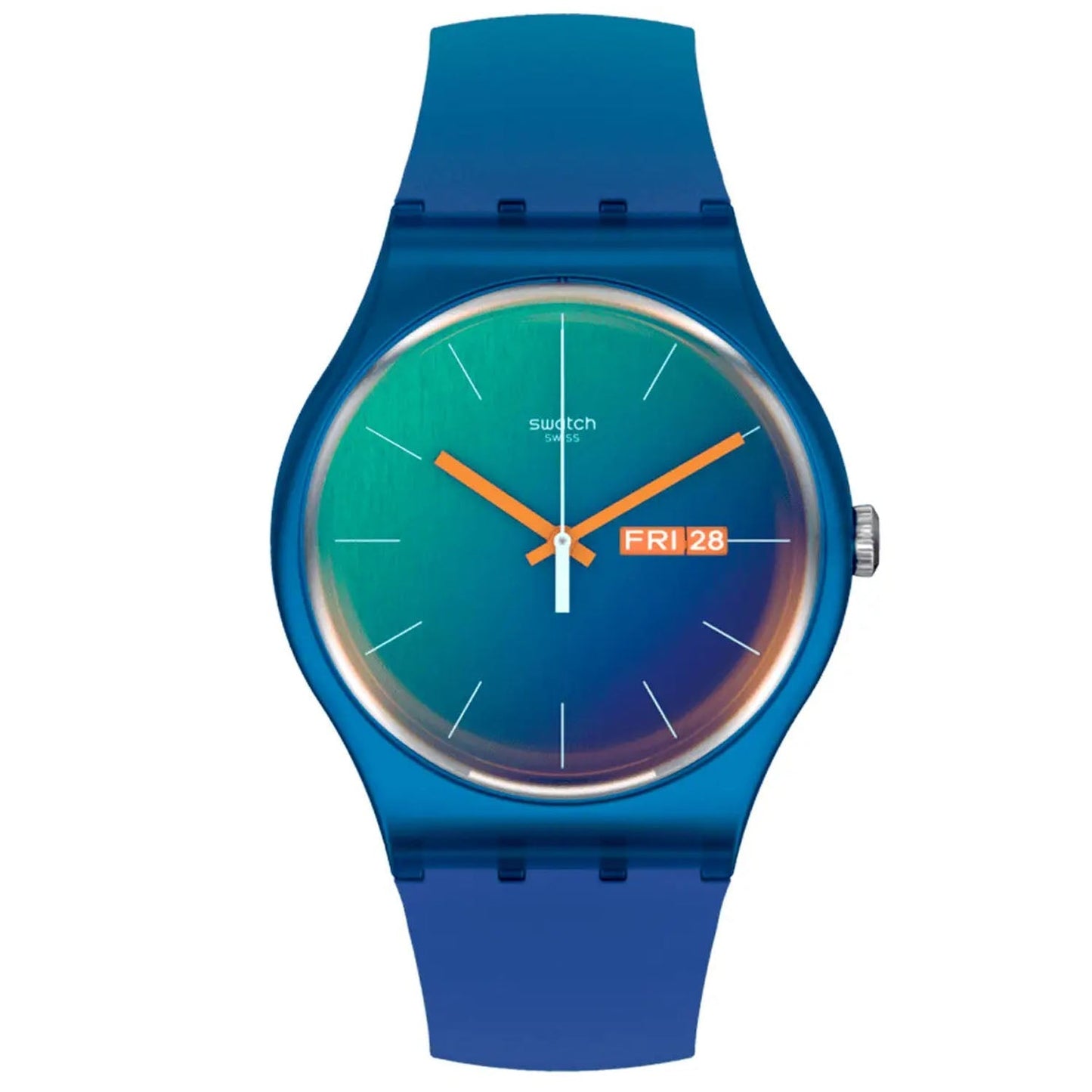Swatch Men's Fade to Teal Bids.com
