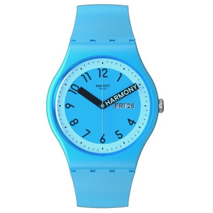 Swatch Men's Proudly Blue Bids.com