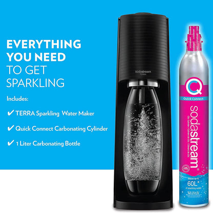 SodaStream Terra Sparkling Water Maker with CO2 and DWS Bottle DailySale