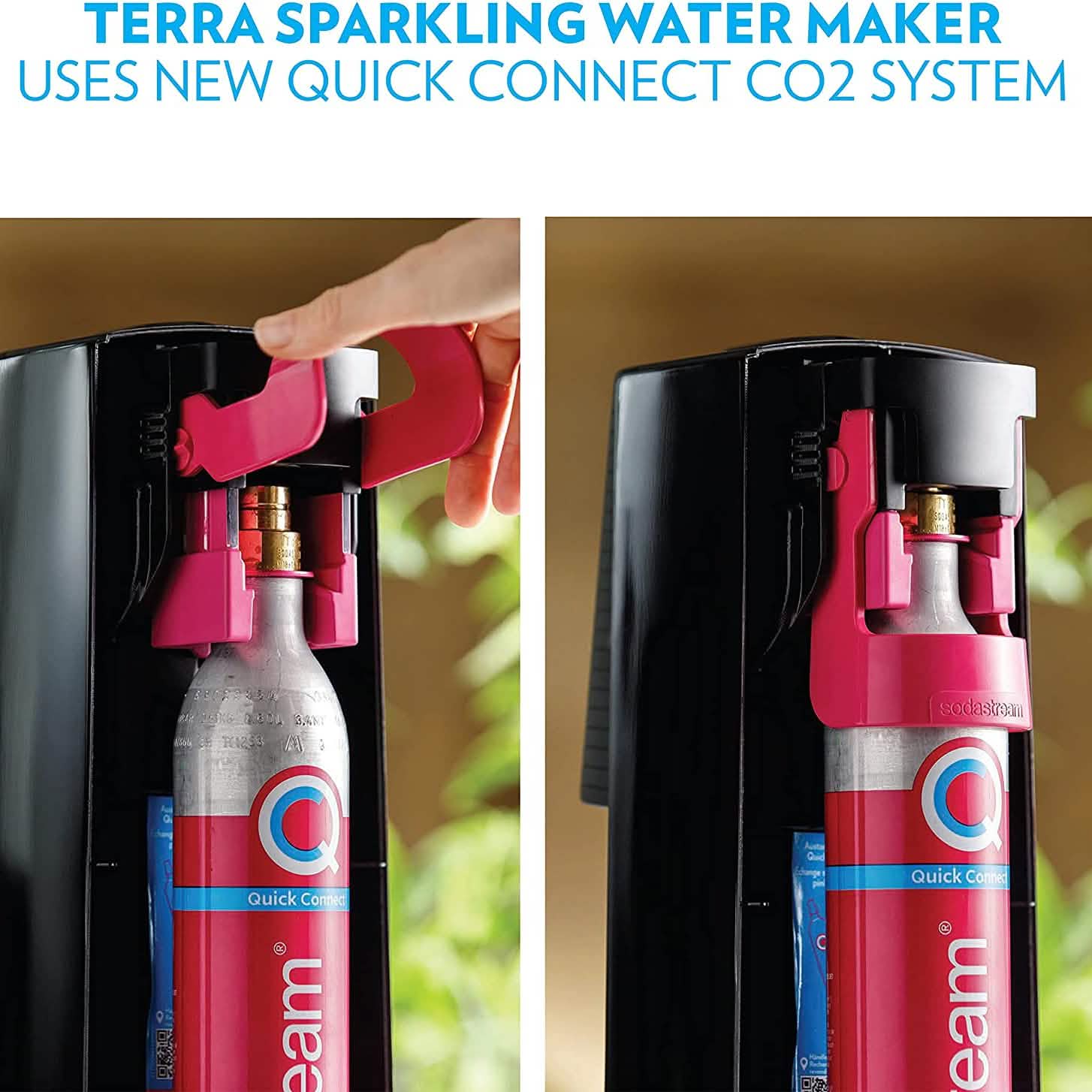 SodaStream Terra Sparkling Water Maker with CO2 and DWS Bottle DailySale