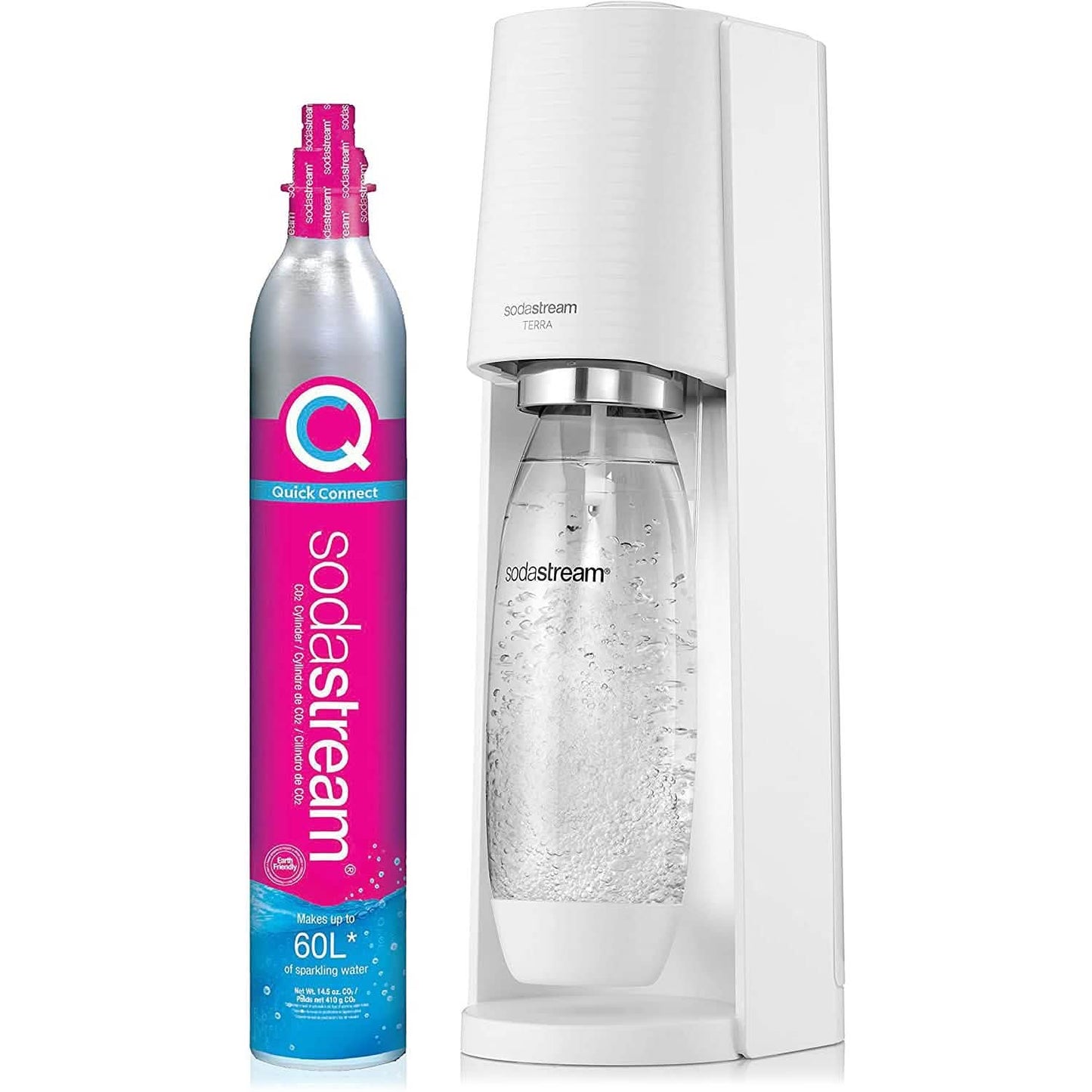 SodaStream Terra Sparkling Water Maker with CO2 and DWS Bottle DailySale