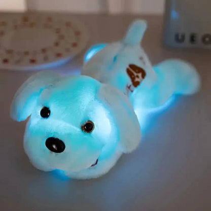 Soft Glow-in-the-Dark LED Plush Puppy DailySale