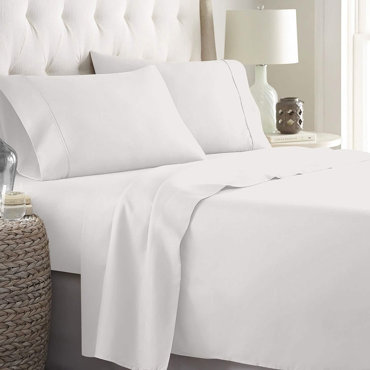 Soft Home 1800 Series Solid Microfiber Ultra Soft Sheet Set DailySale