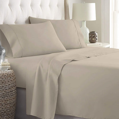 Soft Home 1800 Series Solid Microfiber Ultra Soft Sheet Set DailySale