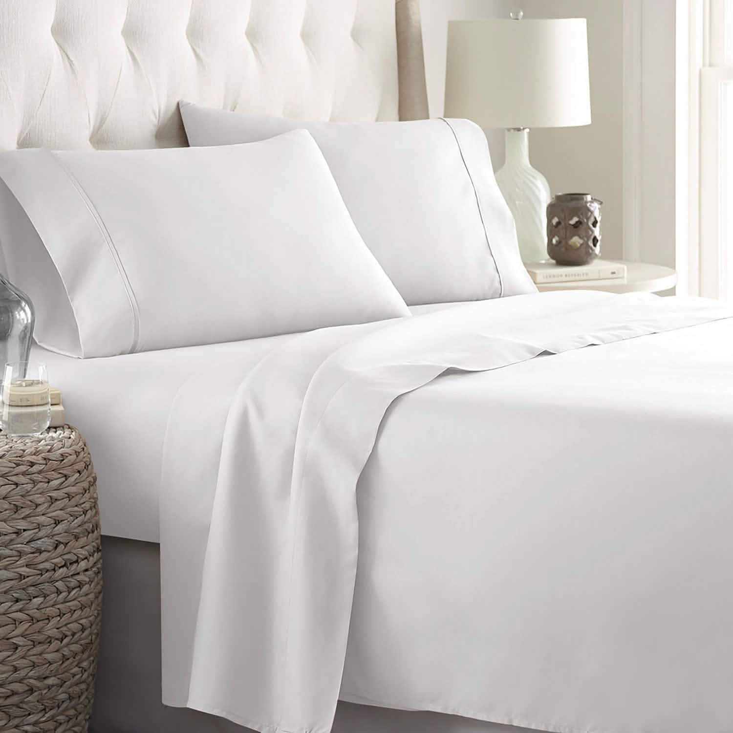 Soft Home 1800 Series Solid Microfiber Ultra Soft Sheet Set DailySale