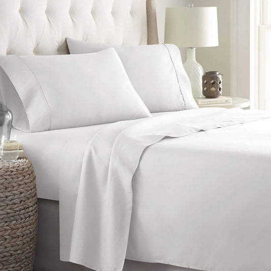 Soft Home 1800 Series Solid Microfiber Ultra Soft Sheet Set DailySale