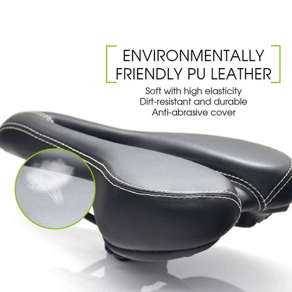 Soft Leather Hollow Bicycle Saddle Seat DailySale
