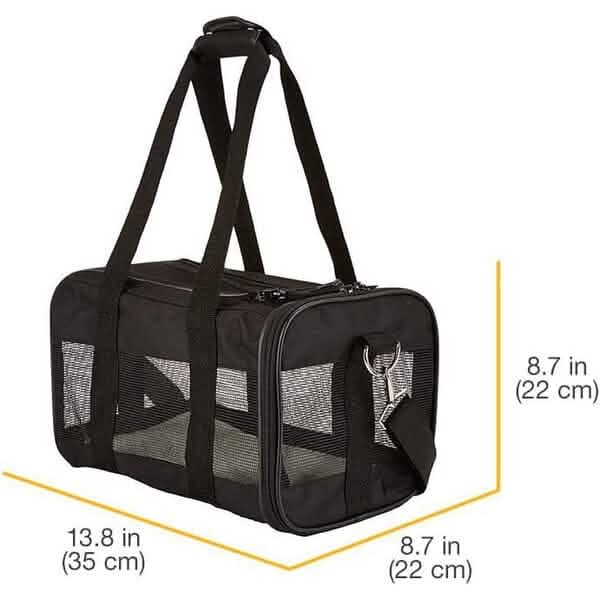 Soft-Sided Mesh Pet Travel Carrier DailySale