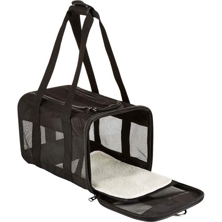 Soft-Sided Mesh Pet Travel Carrier DailySale