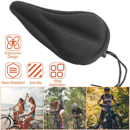 Soft Silicone Gel Bike Seat Saddle Cushion Cover DailySale