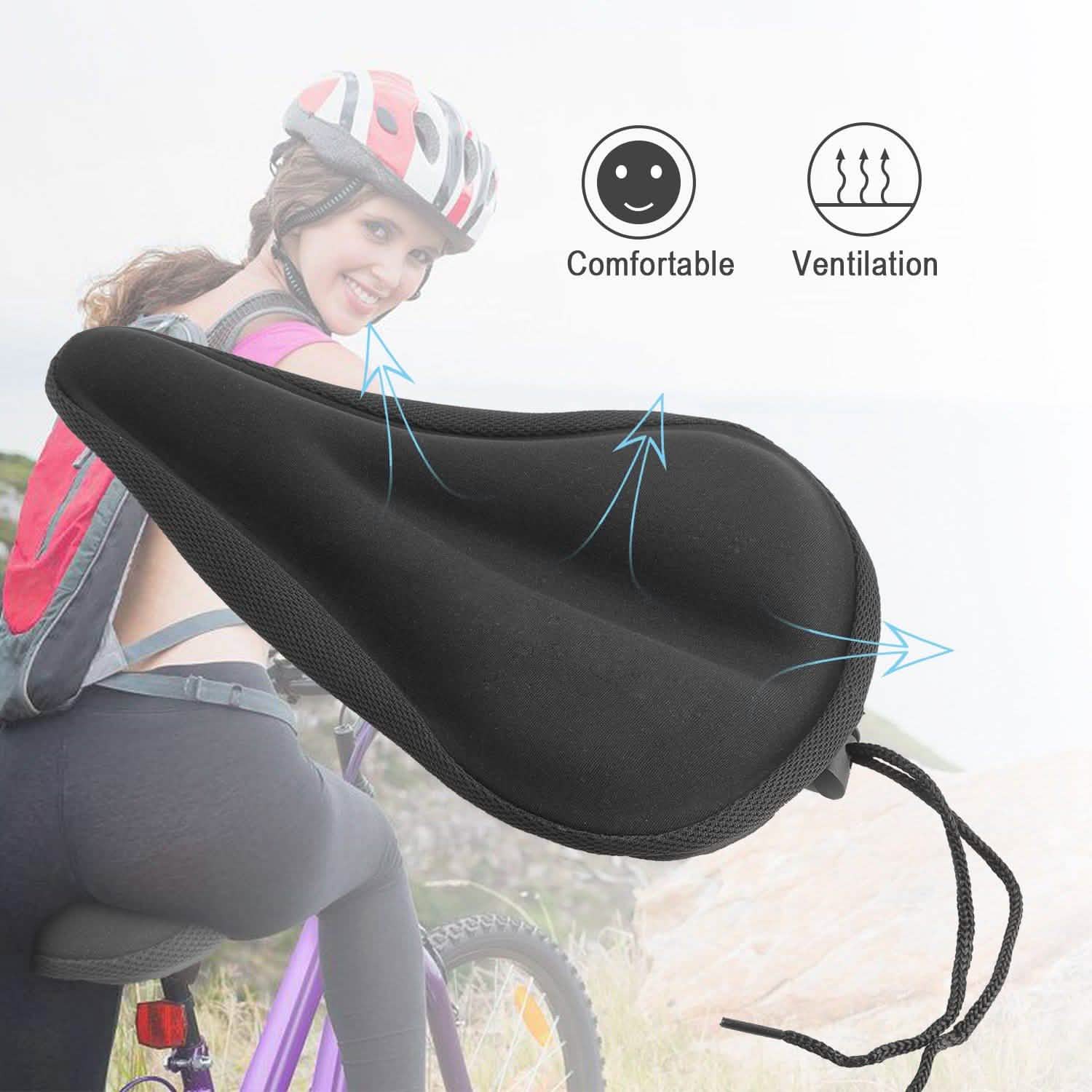 Soft Silicone Gel Bike Seat Saddle Cushion Cover DailySale