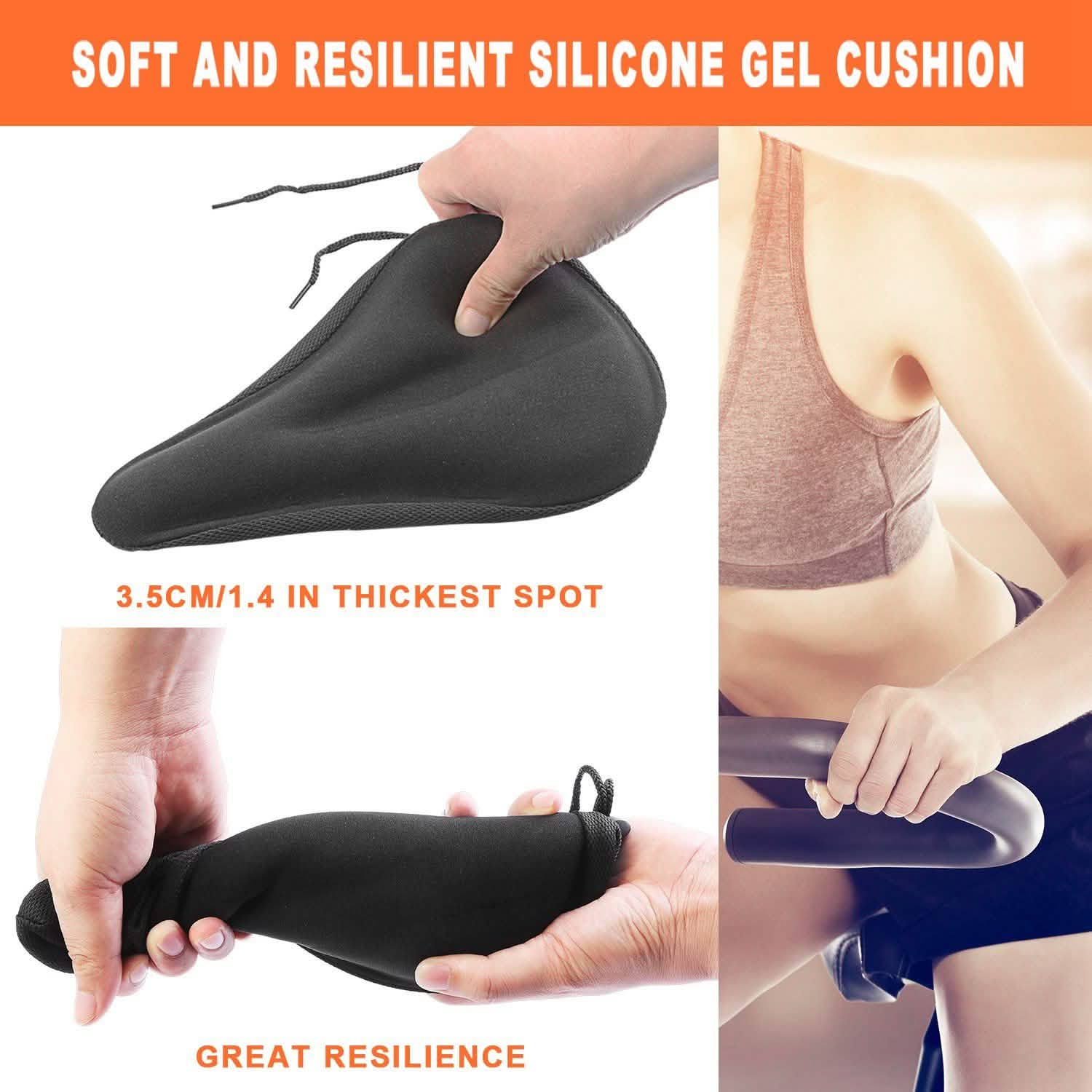 Soft Silicone Gel Bike Seat Saddle Cushion Cover DailySale