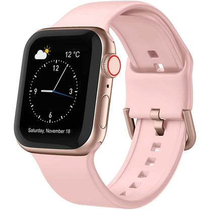 Soft Silicone Sport Wristbands Replacement Strap with Classic Clasp DailySale