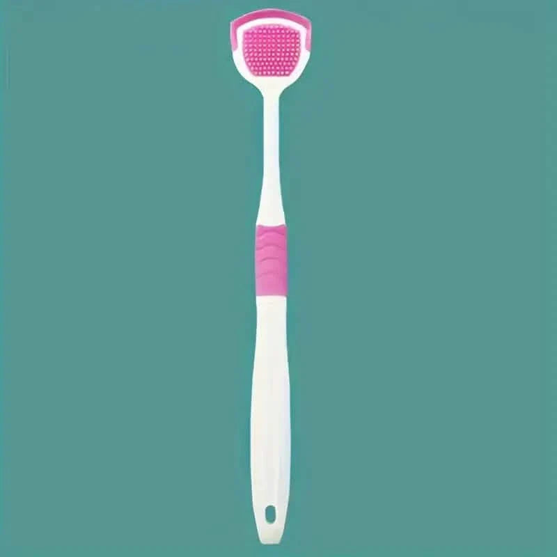 Soft Silicone Tongue Scraper Cleaning Toothbrush DailySale