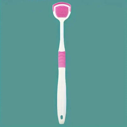 Soft Silicone Tongue Scraper Cleaning Toothbrush DailySale