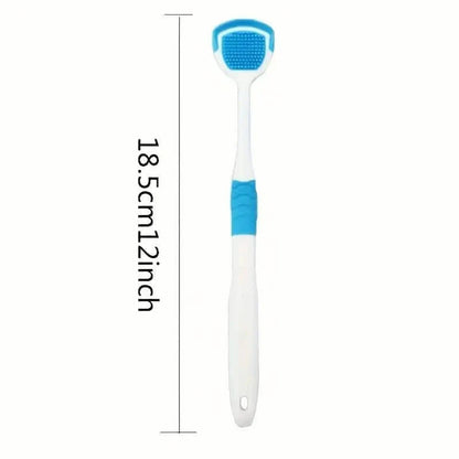Soft Silicone Tongue Scraper Cleaning Toothbrush DailySale